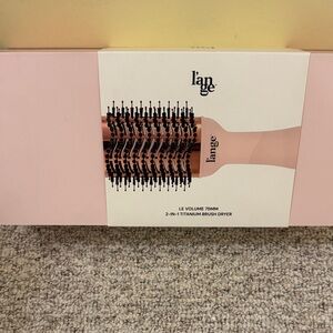 Lange Pink 2-in-1 Titanium Brush Dryer